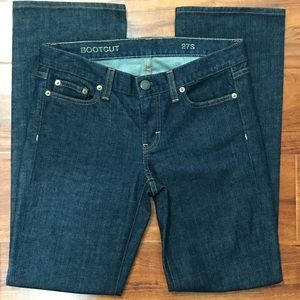 *SOLD* J Crew Bootcut Jeans 27S
